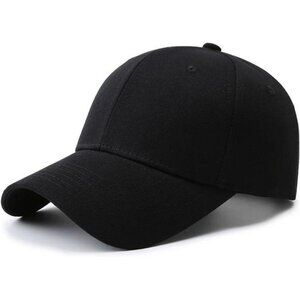 Structured baseball cap for men women adjustable cotton trucker golf hat